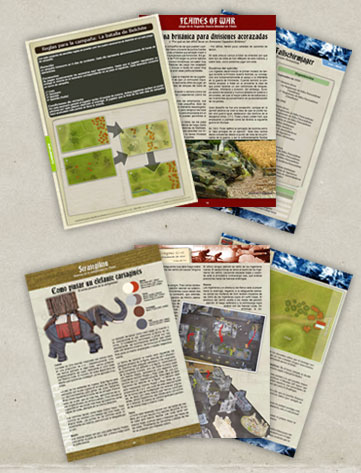 Times of war, free e-zine of Flames of War, Fields of Glory and other wargames, military history, modelism.